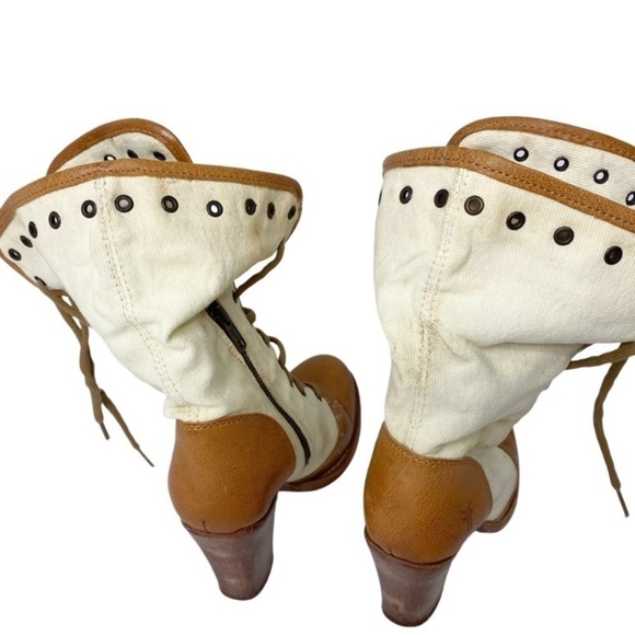 FRYE Julia Lace Up Boots - Picture 12 of 14